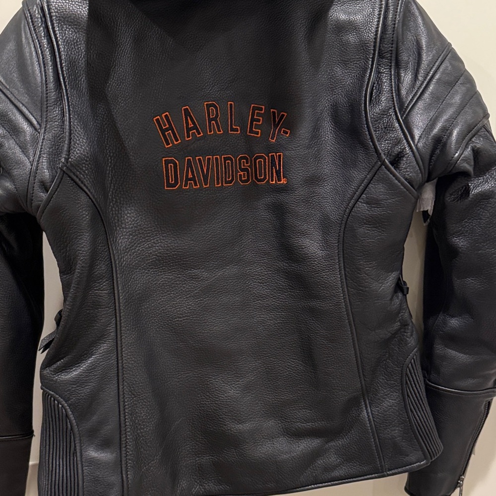 Harley-Davidson Riding Leather Jacket - Picture 4 of 6